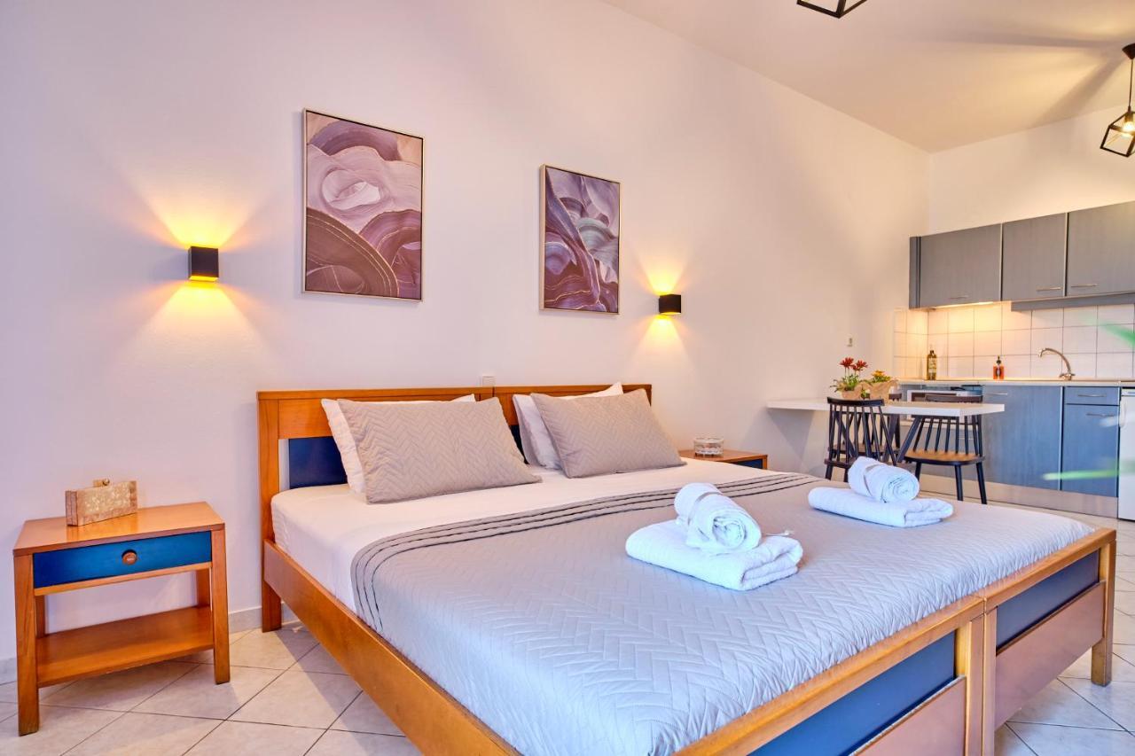Logas Beach Studios Peroulades  Luaran gambar