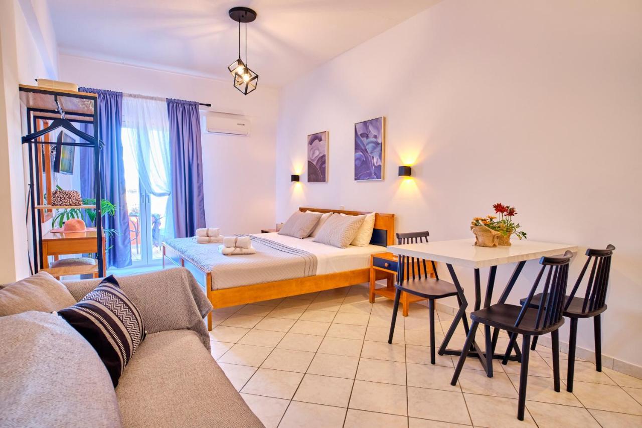 Logas Beach Studios Peroulades  Luaran gambar