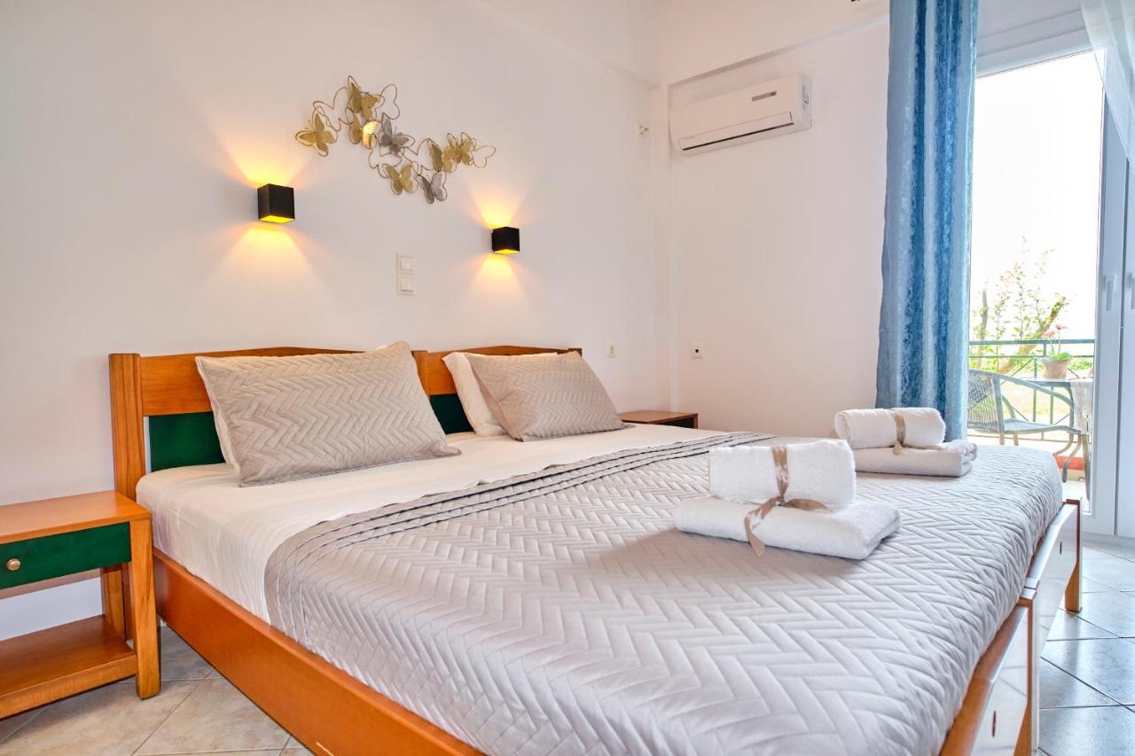 Logas Beach Studios Peroulades  Luaran gambar